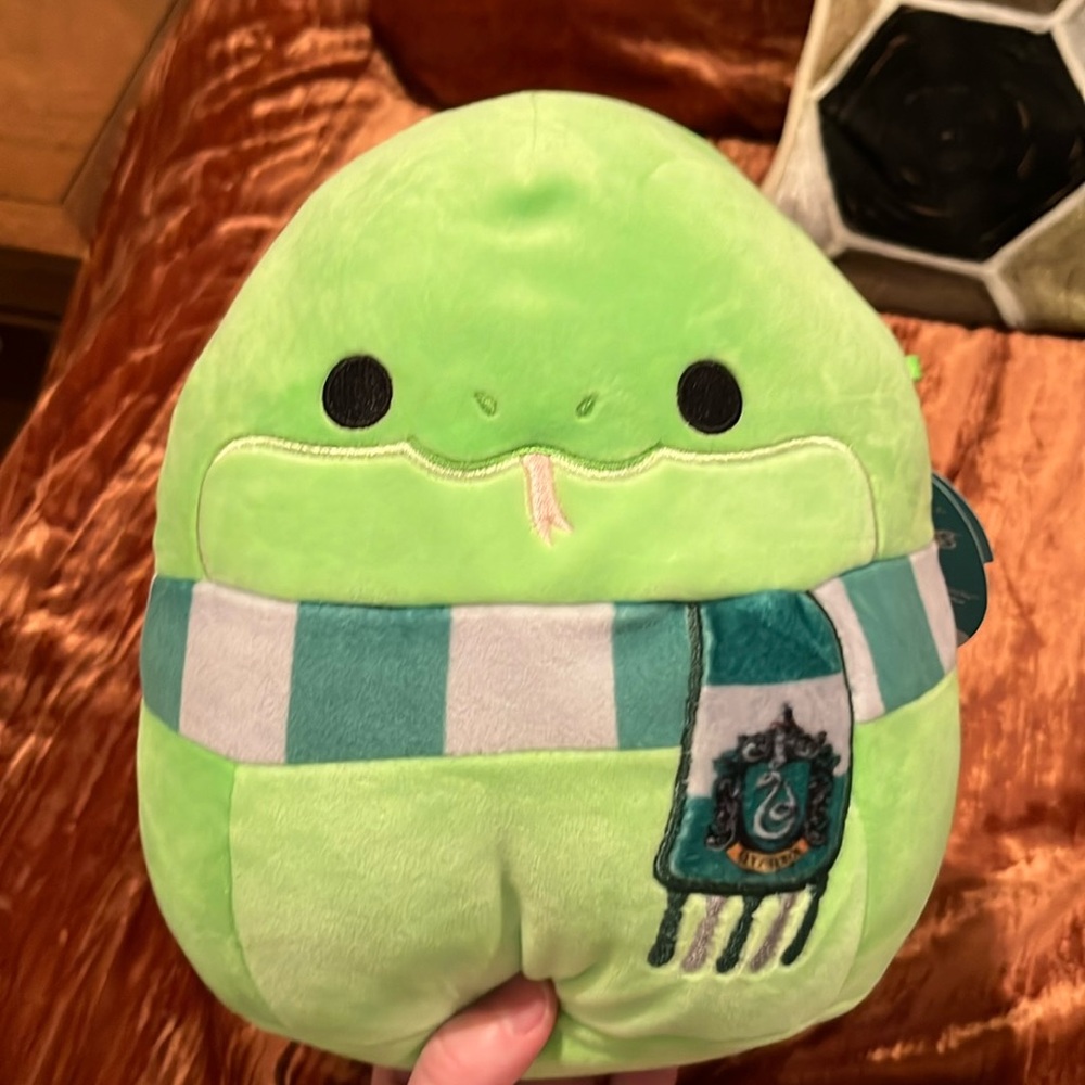 Slytherin Snake Squishmallow 8”